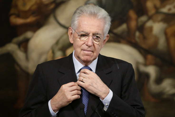 File Photo Of Italy's Prime Minister Mario Monti-12.10.24