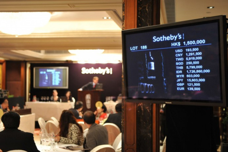 Sotheby’s 2010 global wine auction brings $88 million.