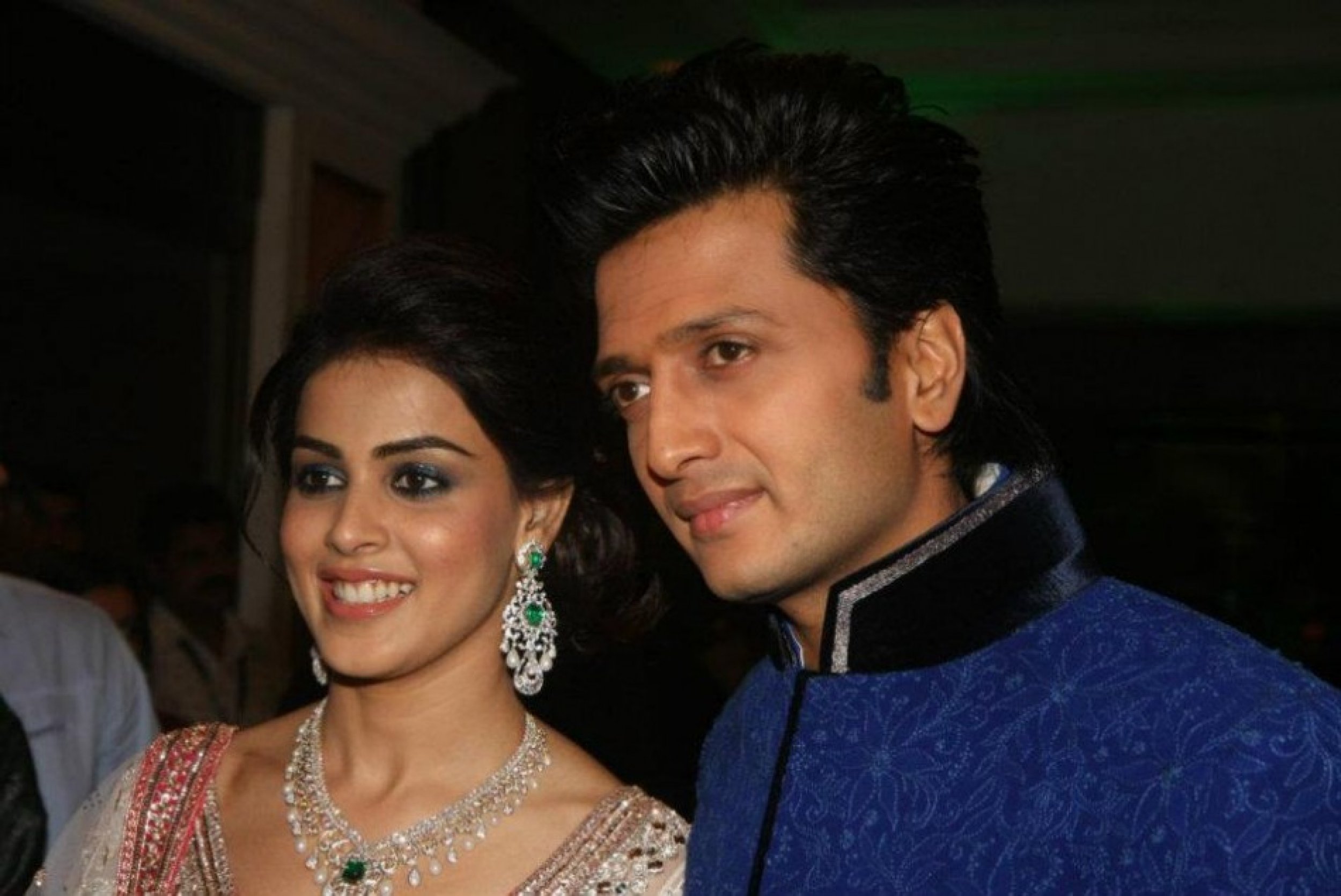 Riteish and Genelia at Sangeet ceremony