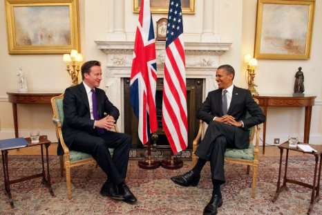 President Obama and British Prime Minister David Cameron During Obama&#039;s UK Visit in May