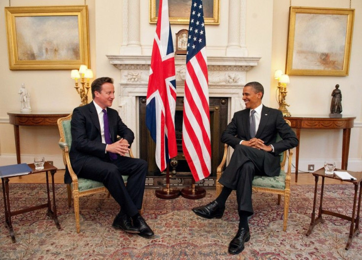 President Obama and British Prime Minister David Cameron During Obama&#039;s UK Visit in May