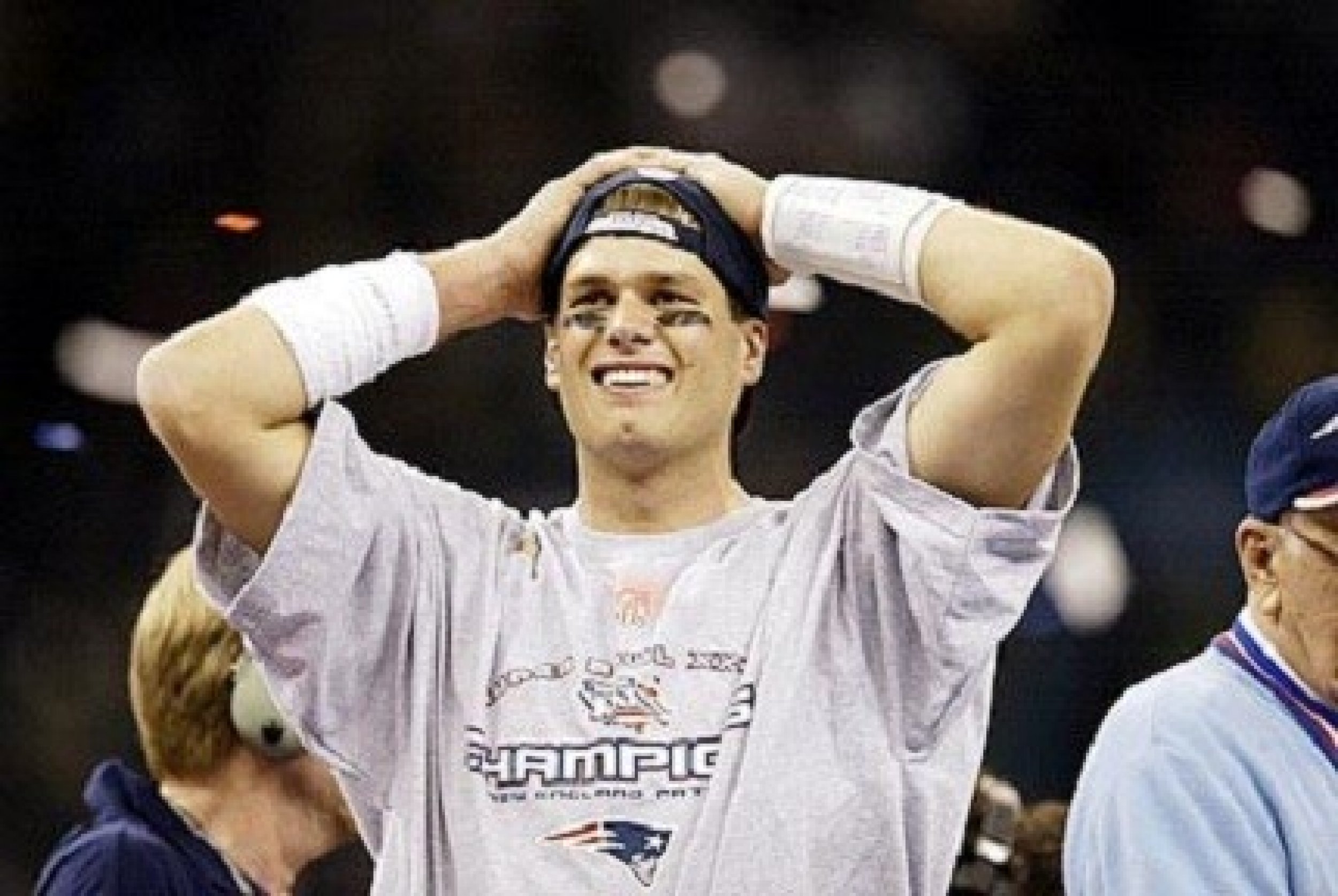 Brady Wins his First Super Bowl