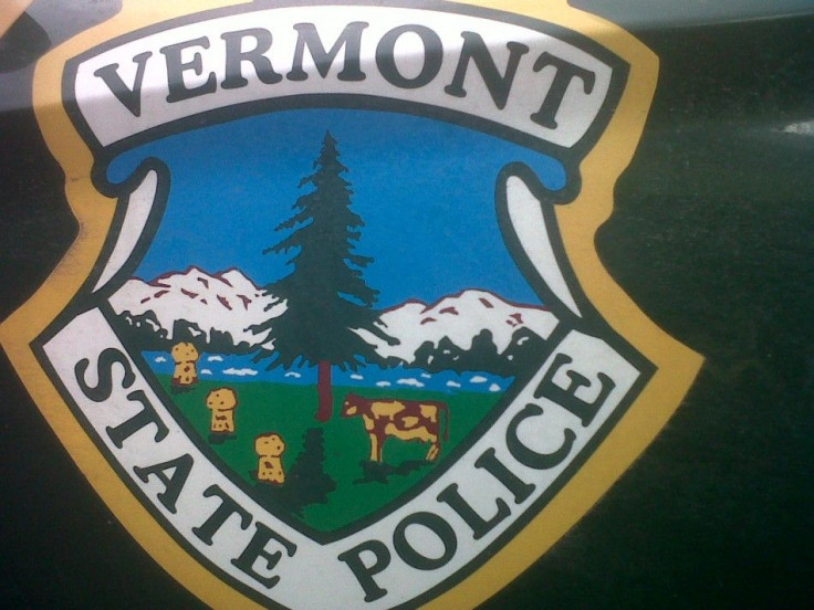Handout photo of the Vermont State Police emblem