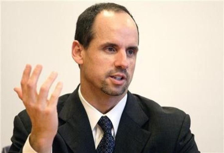 Chief Executive Officer and Chairman of Micron Technology Inc. Steve Appleton speaks at the Reuters Semiconductor Industry Summit in San Francisco, California in this November 2, 2005 file photo.