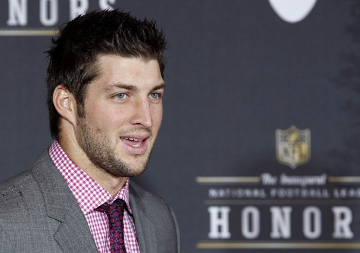 Denver Broncos quarterback Tim Tebow a