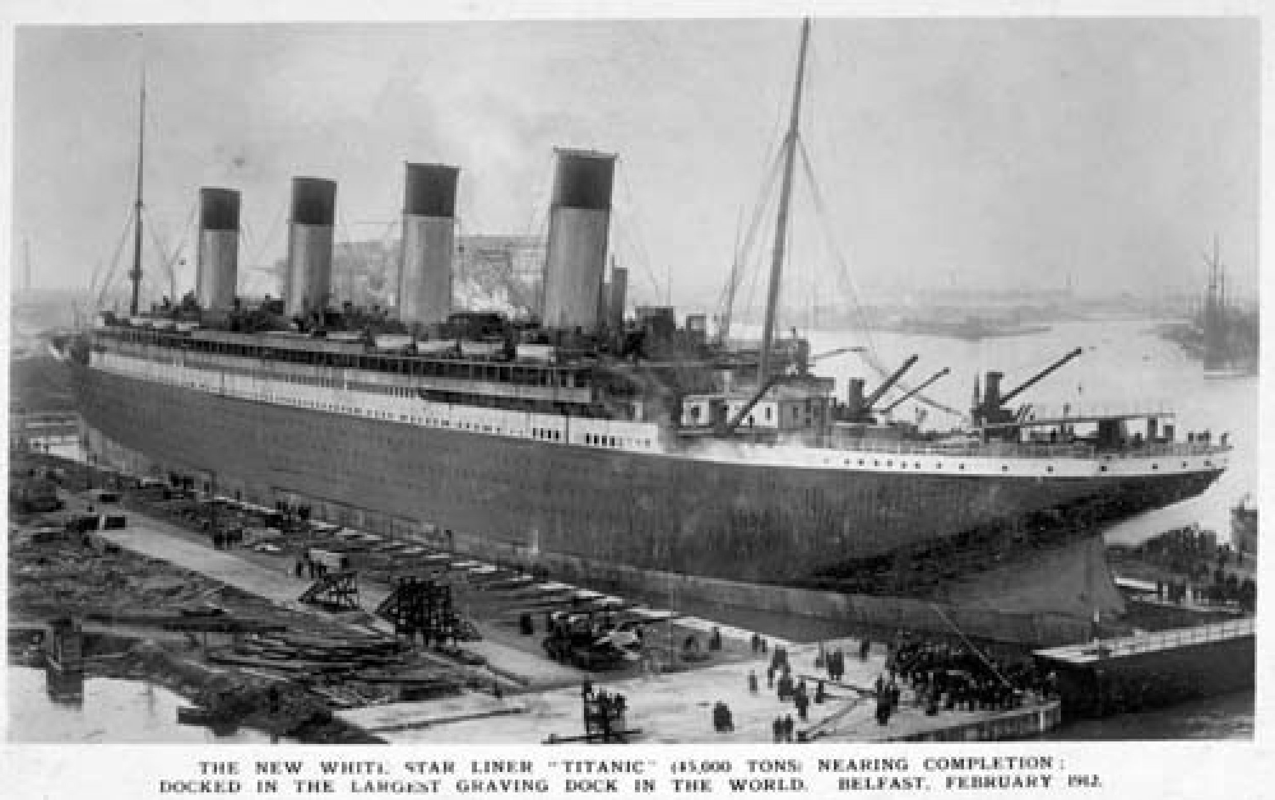 Rare Unseen Images of the RMS Titanic Captured by Father Frank Browne