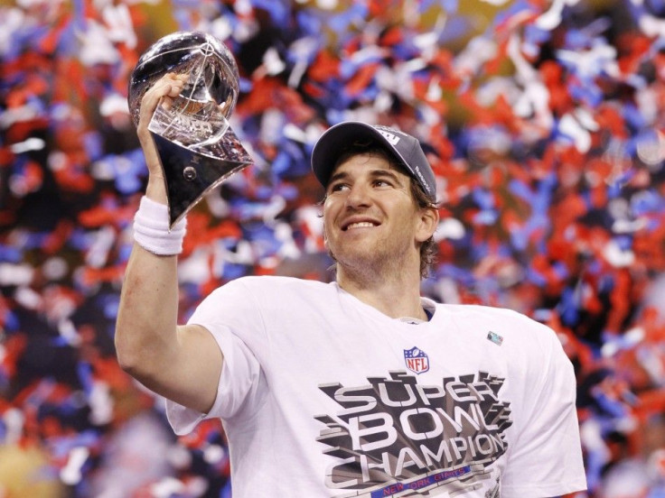 New York Giants quarterback Eli Manning