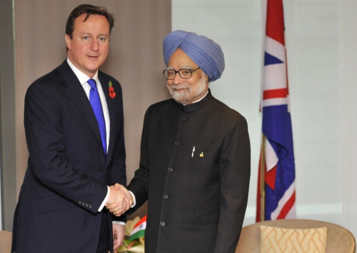 David Cameron & Manmohan Singh