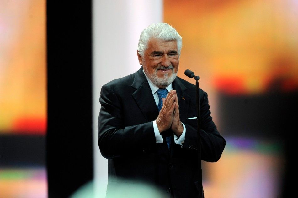 German actor Mario Adorf speaks before being awarded for Category quotLifetime Achievementquot during the 47th Golden Camera award ceremony in Berlin February 4, 2012. The Golden Cameras Goldene Kamera are awarded by a popular German TV-magazine hon