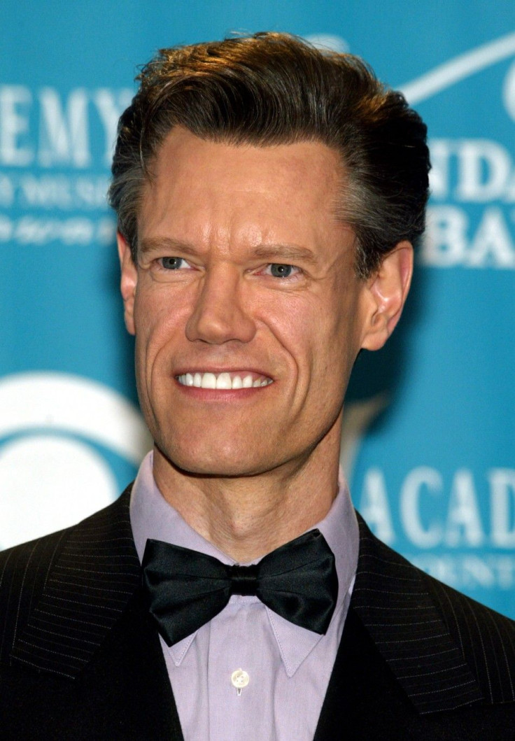 Country star Randy Travis smiles backstage at the 39th annual Academy of Country Music Awards at the..