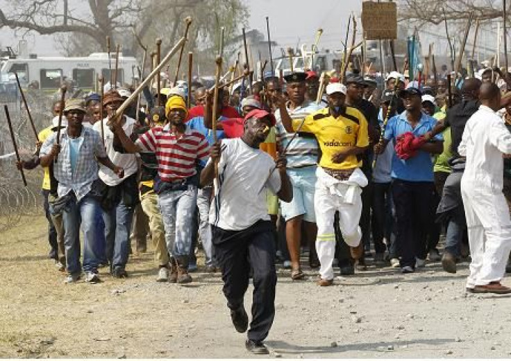 South Africa mine protest 2012 2