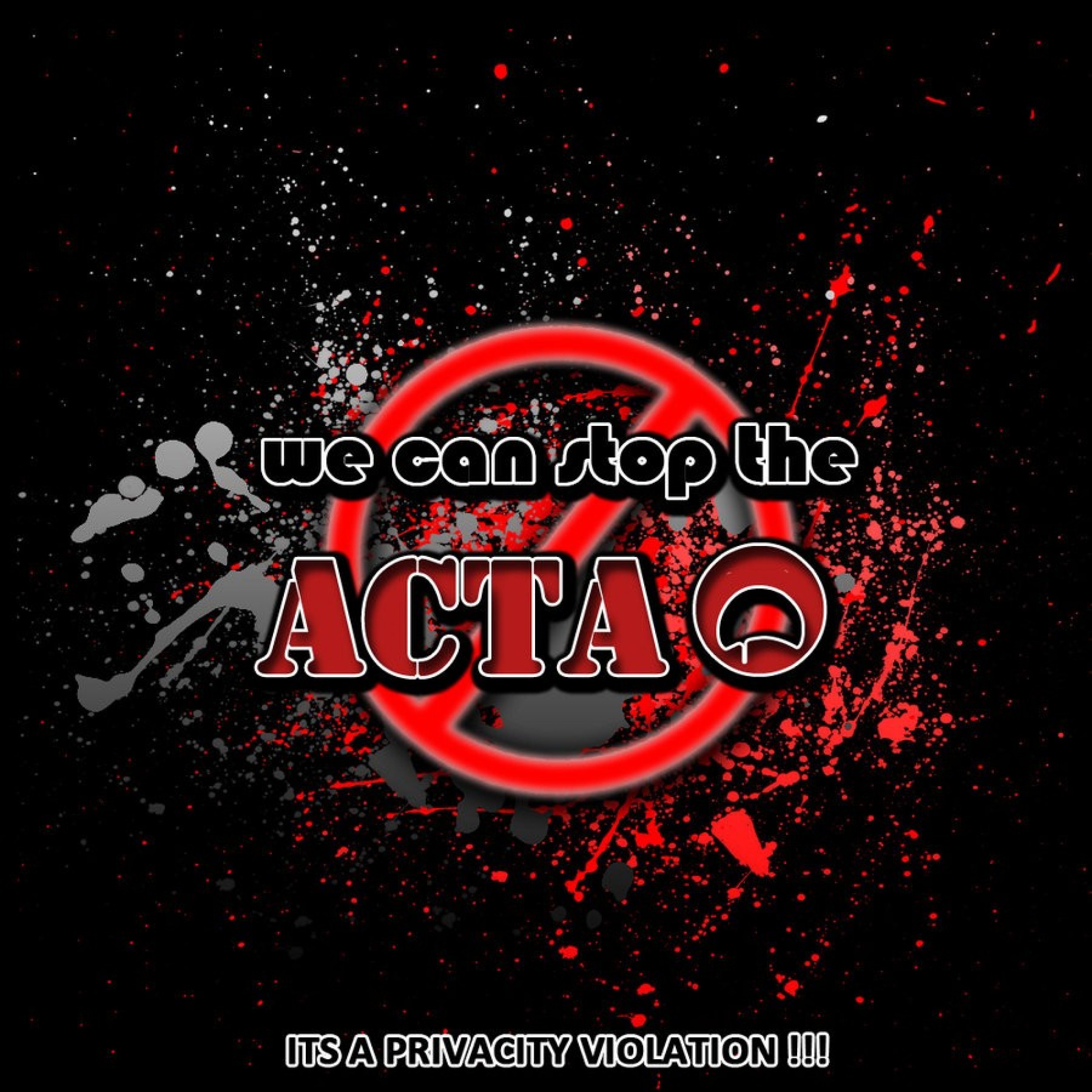 We Can Stop The ACTA