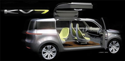 Kia Motors to unveil KV7 concept in Detroit auto show