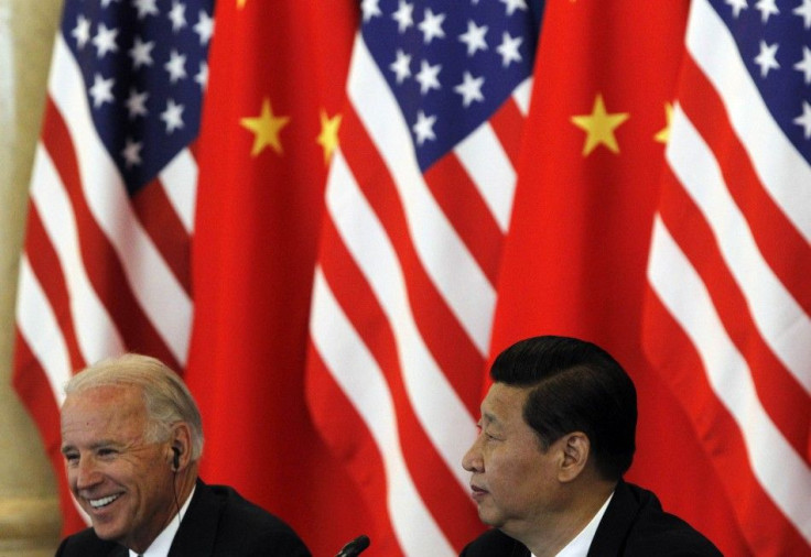 Vice President Joe Biden and Chinese Vice President Xi Jinping.
