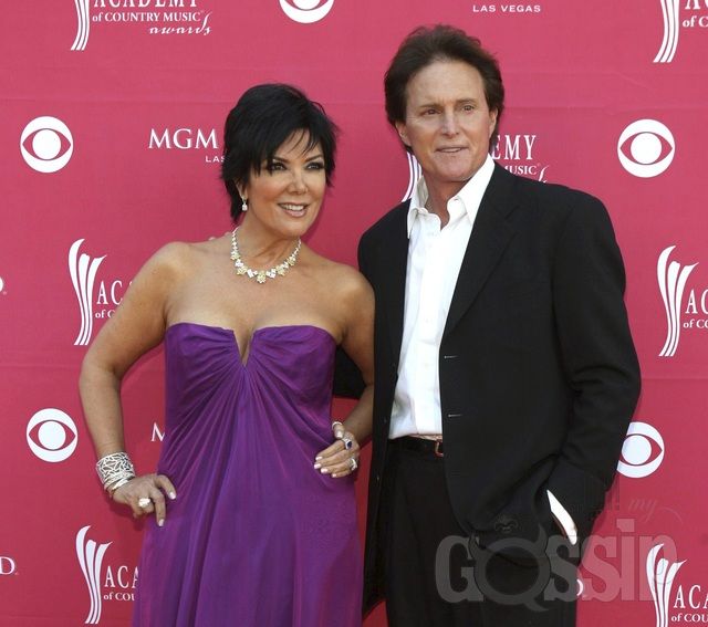 Kris and Bruce Jenner 