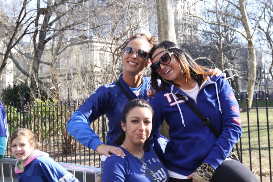 Three girls posing