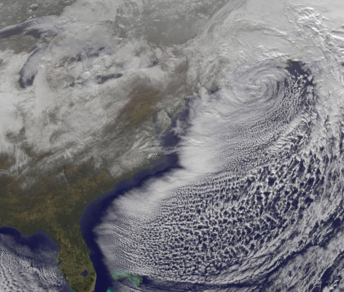 GOES Snowstorm