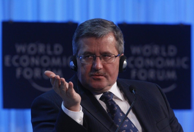 Polish President Bronisław Komorowski