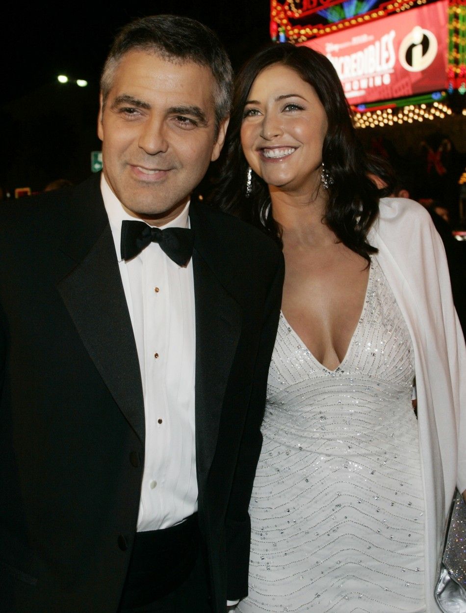 George Clooney and Lisa Snowden 