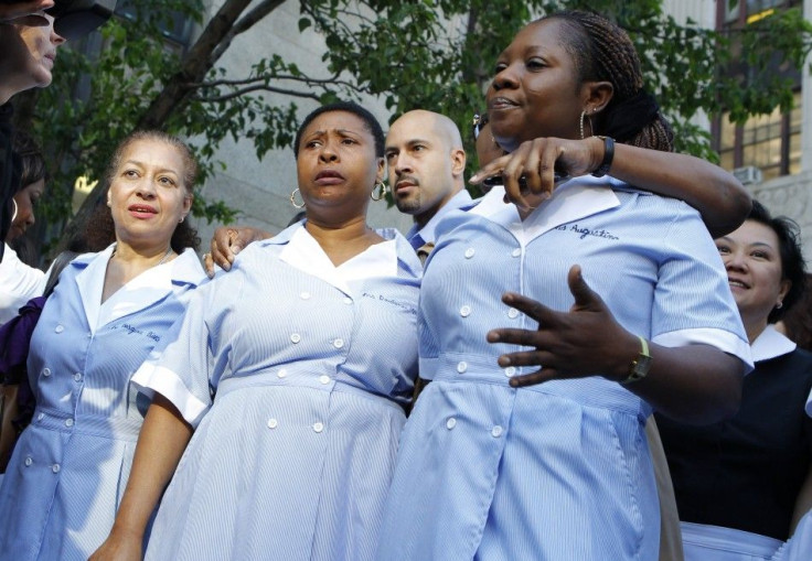 NYC hotel staff