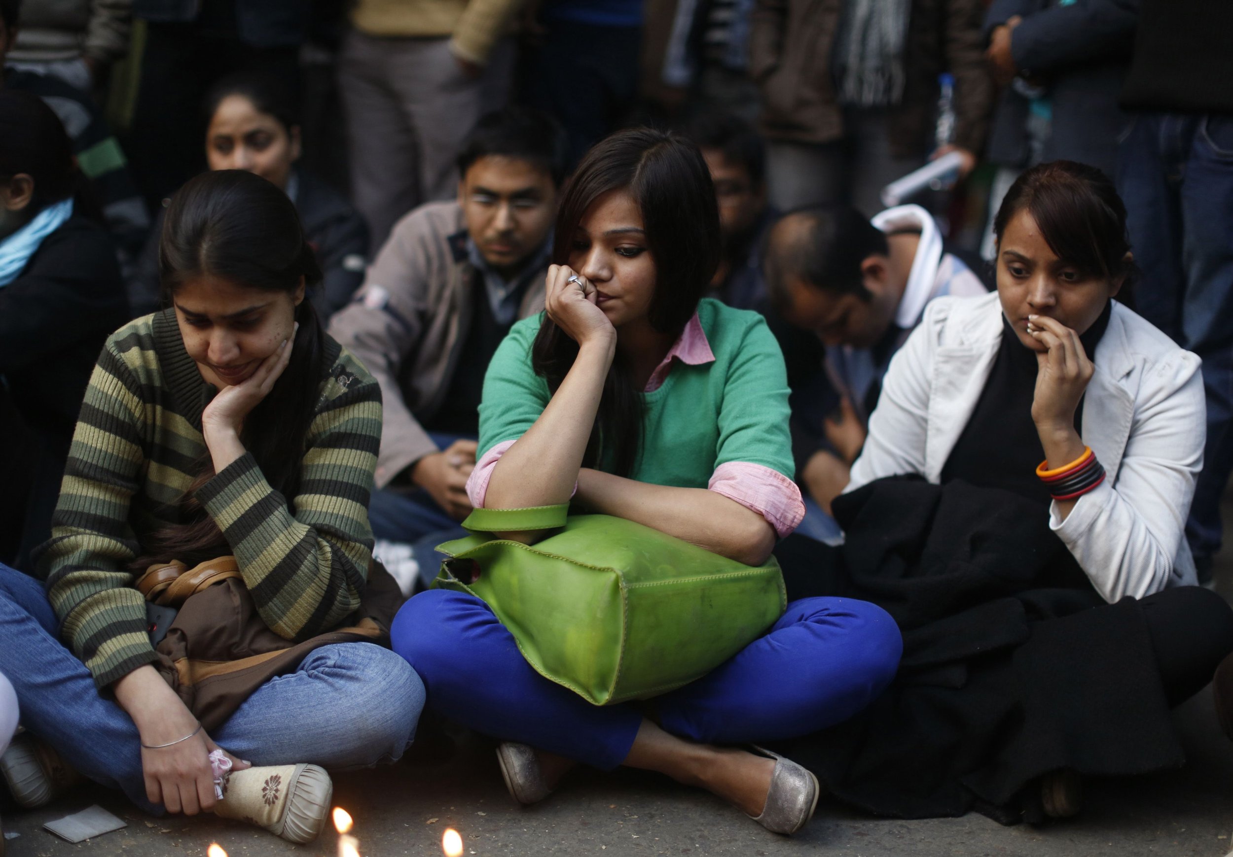 Delhi Gang-Rape Victim Cremated Amid Tight Security Protests Continue 