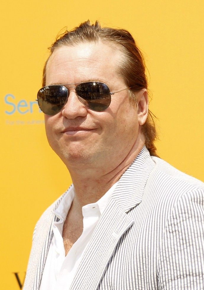 Actor Val Kilmer arrives for the Veuve Clicquot Manhattan Polo Classic on Governor's Island in New York