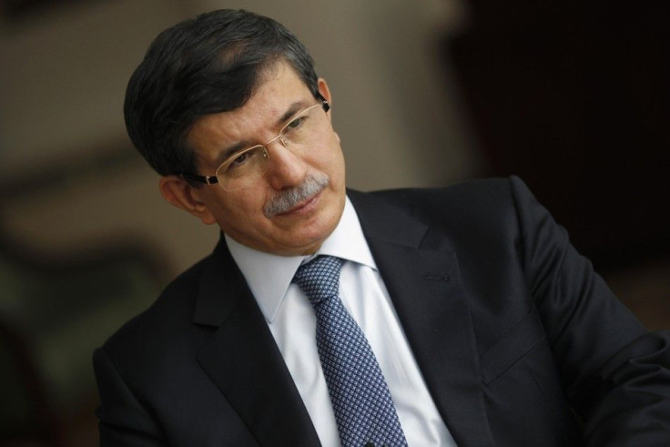 Turkish Foreign Minister Ahmet Davutoglu