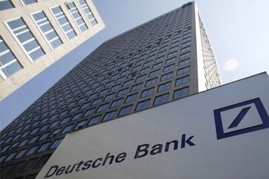 The Deutsche Bank headquarters in Frankfurt