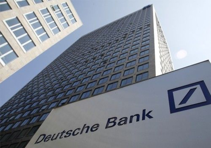 The Deutsche Bank headquarters in Frankfurt