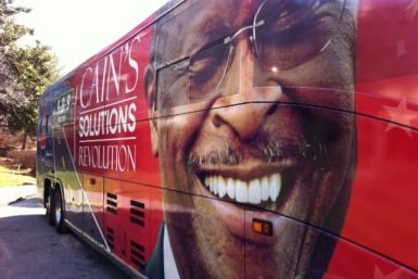 Herman Cain bus