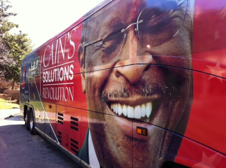 Herman Cain bus