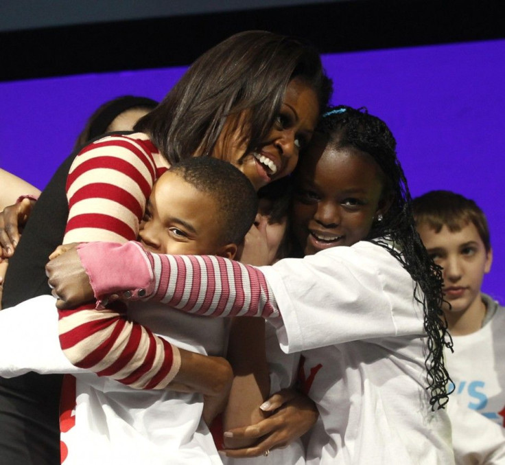 Michelle Obama Does the Interlude Dance to Celebrate 'Let's Moce!' Anniversary