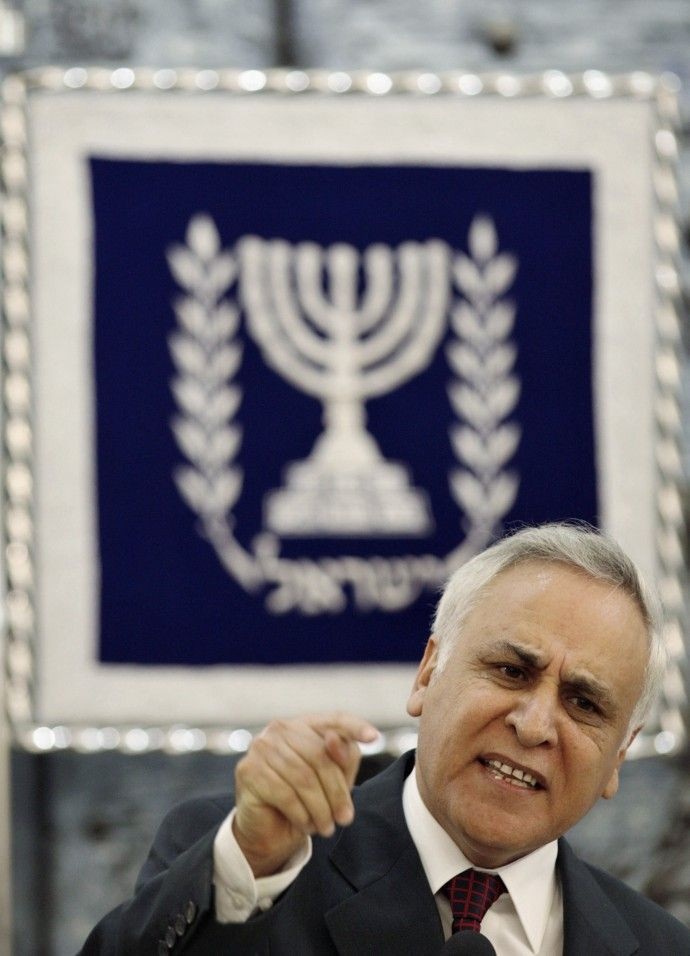 Israel's rapist president Moshe Katsav