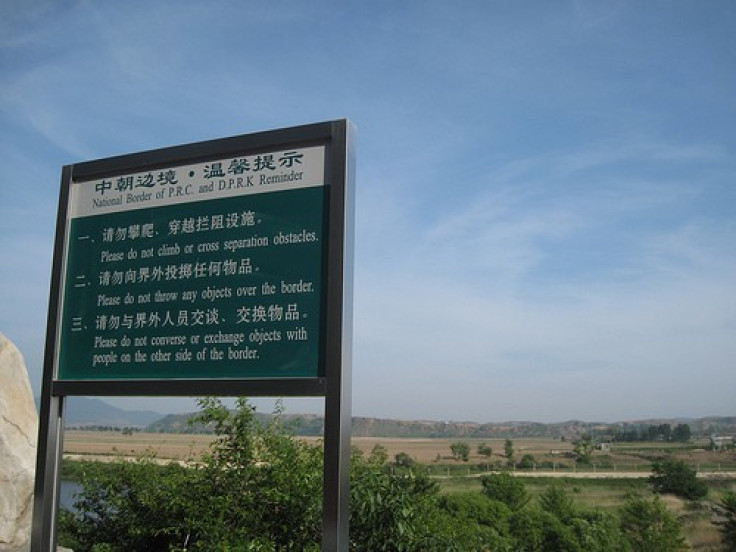 China-North Korea border