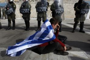 Athens Protester 