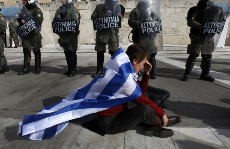 Athens Protester 