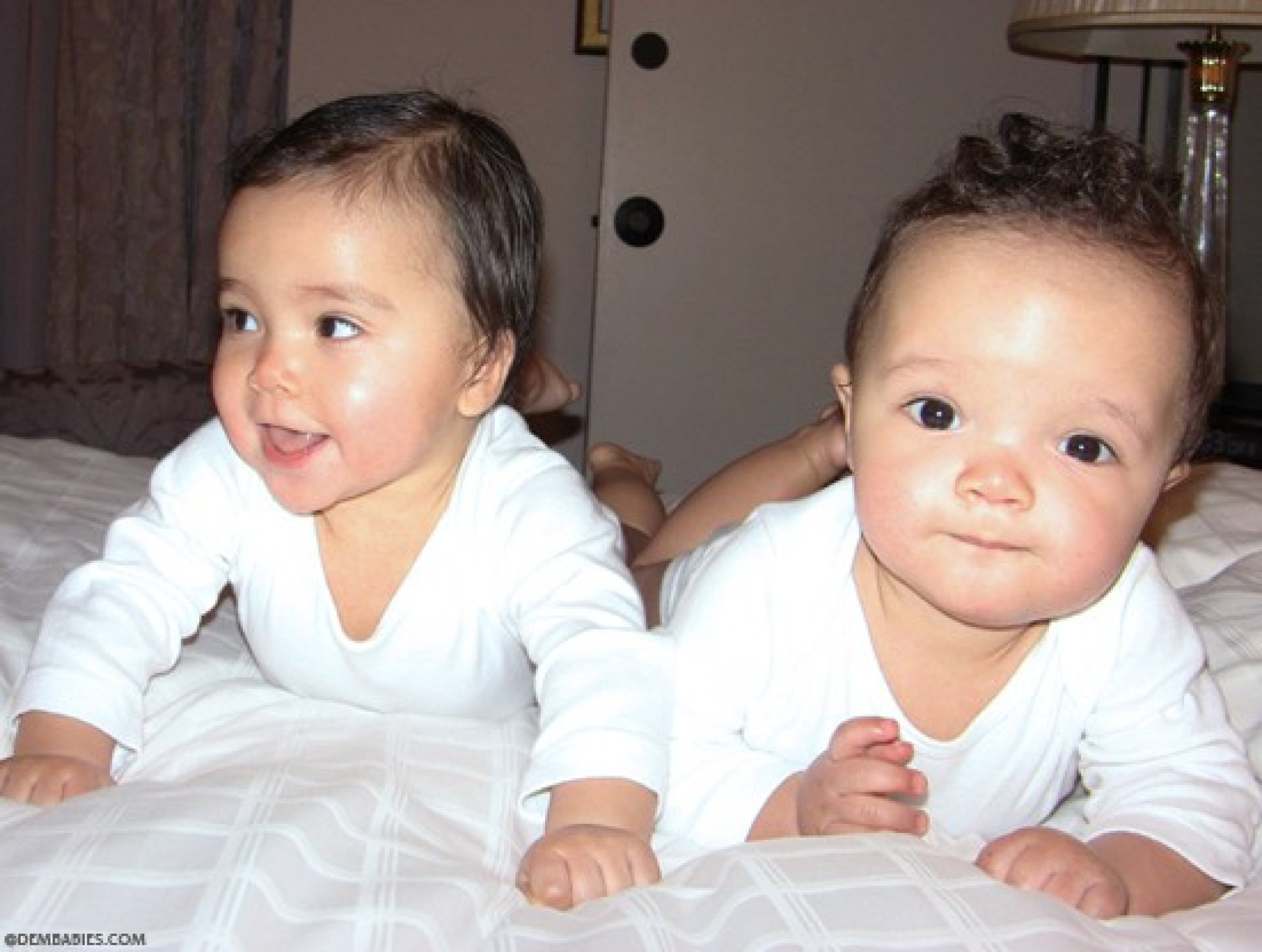 Mariah Carey and Nick Cannons baby twins.