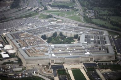 Aerial view of the United States military headquarters, the Pentagon, September 28, 2008