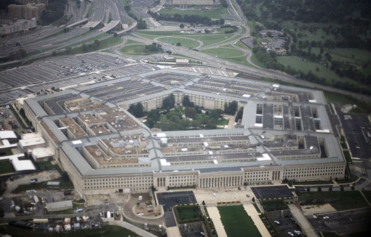 Aerial view of the United States military headquarters, the Pentagon, September 28, 2008
