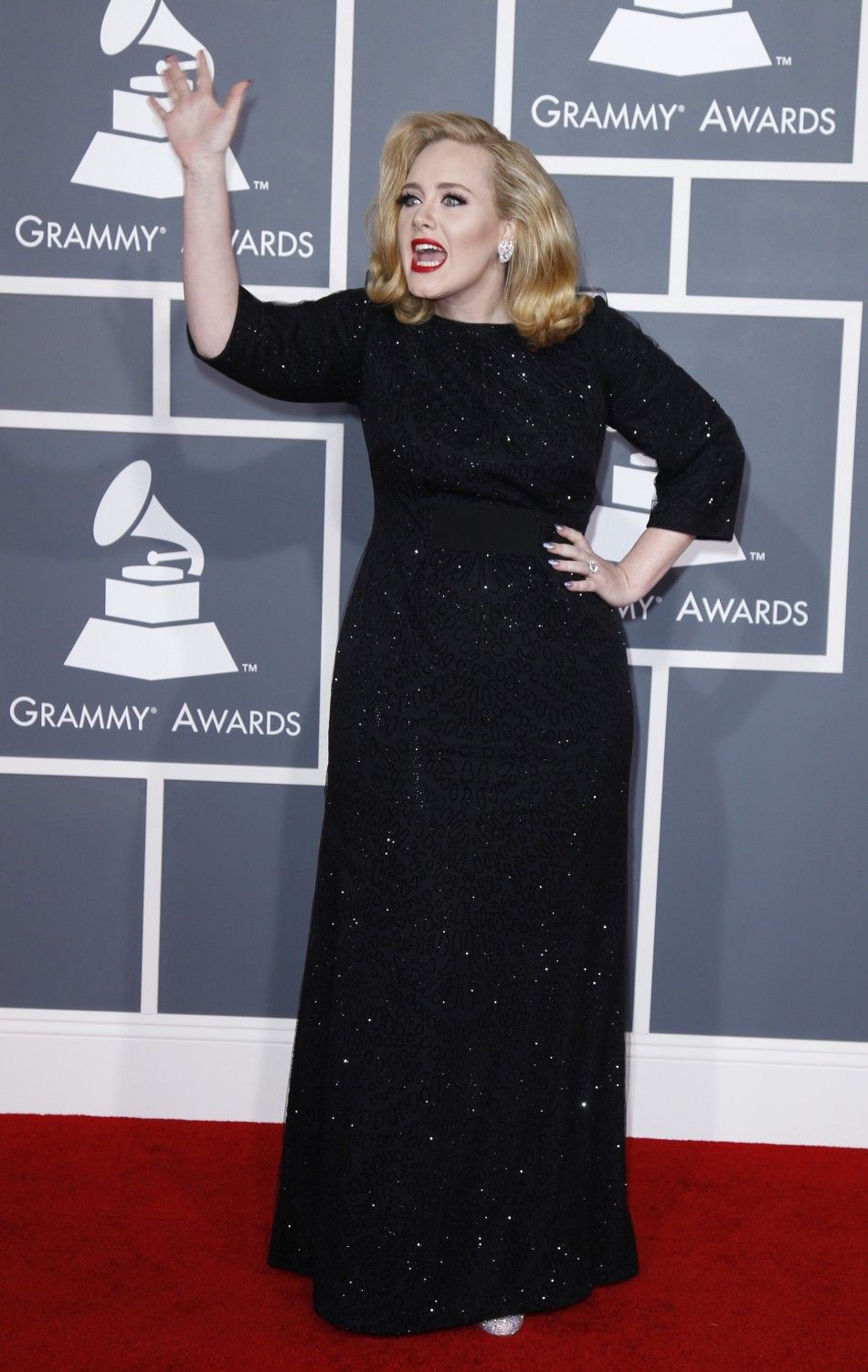 Grammys 2012 Red Carpet 