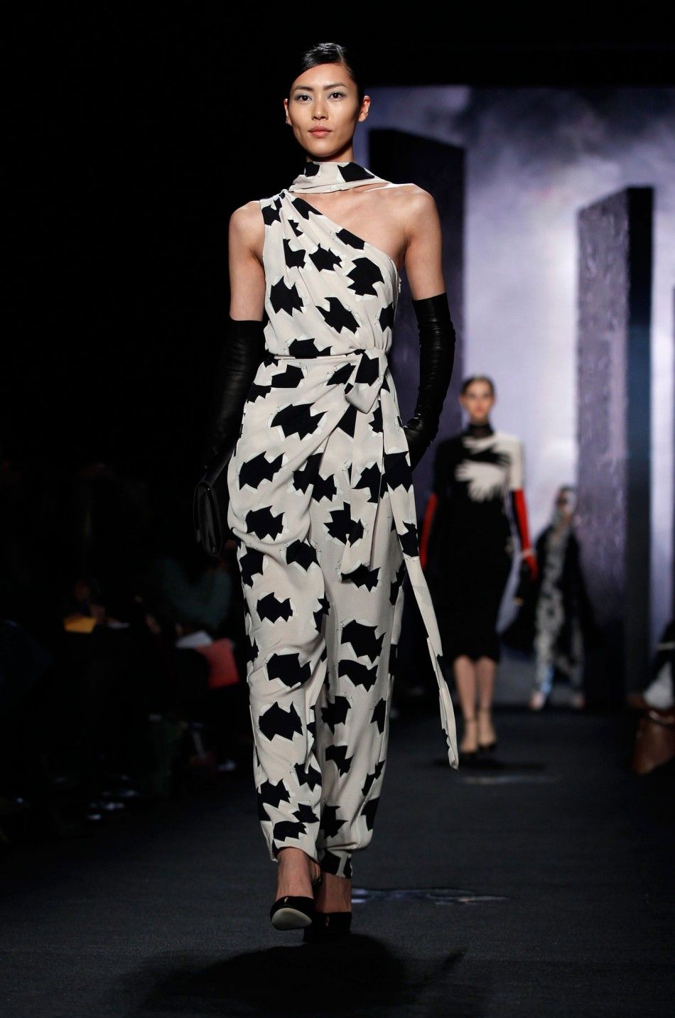 Puzzle Prints, Colour Combinations Mark Furstenbergs NY Fashion Week Collection 