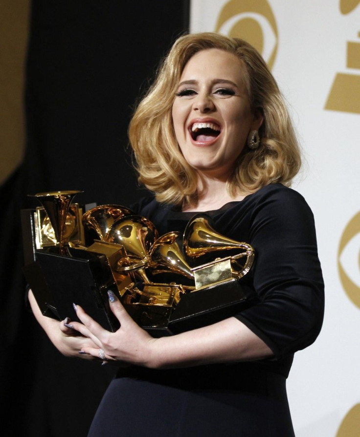 Adele Steals The Show At Grammy Awards 2012; Scoops 6 Grammys