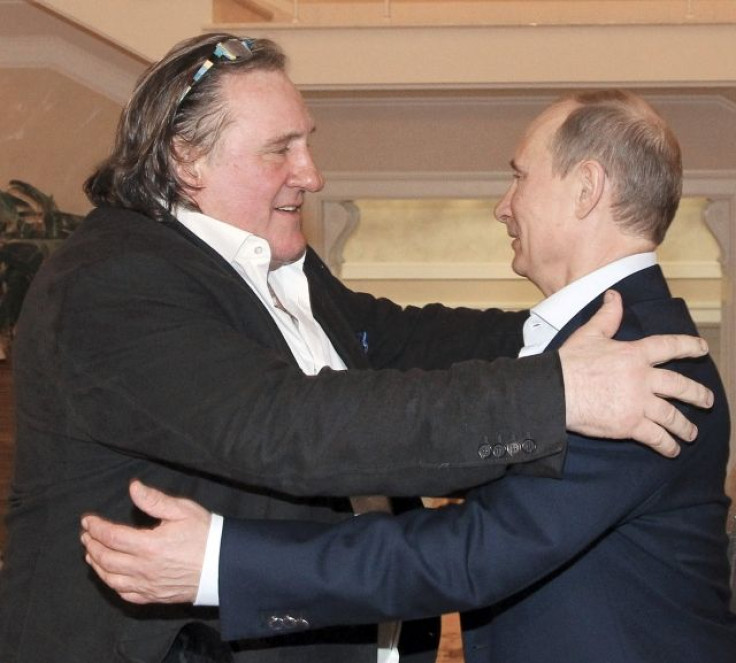 Putin and Depardieu