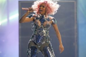 Nicki Minaj performs at the 2011 American Music Awards in Los Angeles